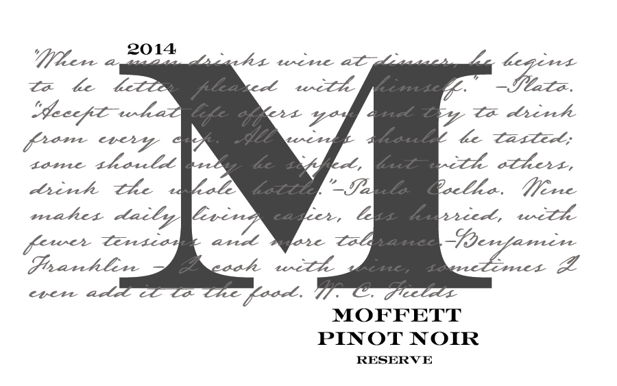 2015 Moffett Pinot Noir - Reserve MAIN